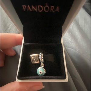 Pandora charms, silver